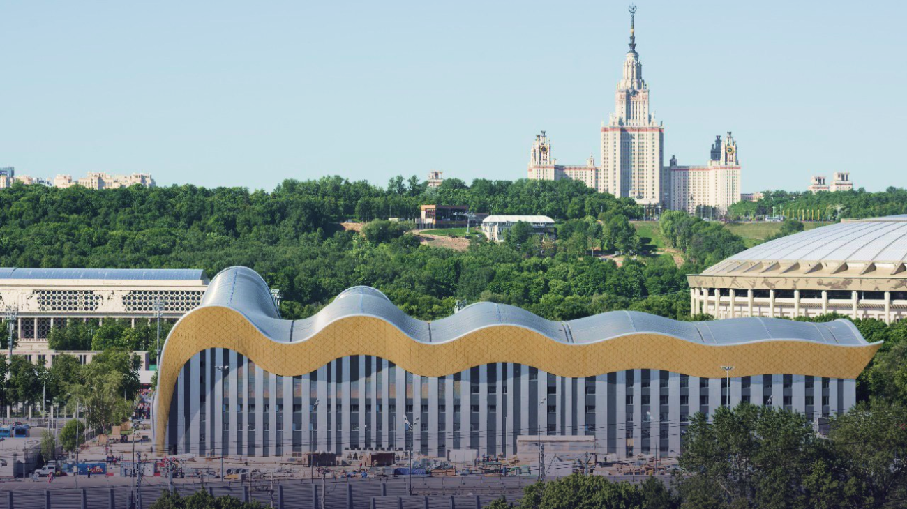 Дворец Ирины Винер. Дворец Ирины Винер в Лужниках. Дворец гимнастики Ирины Винер. Центр гимнастики Винер-Усмановой.