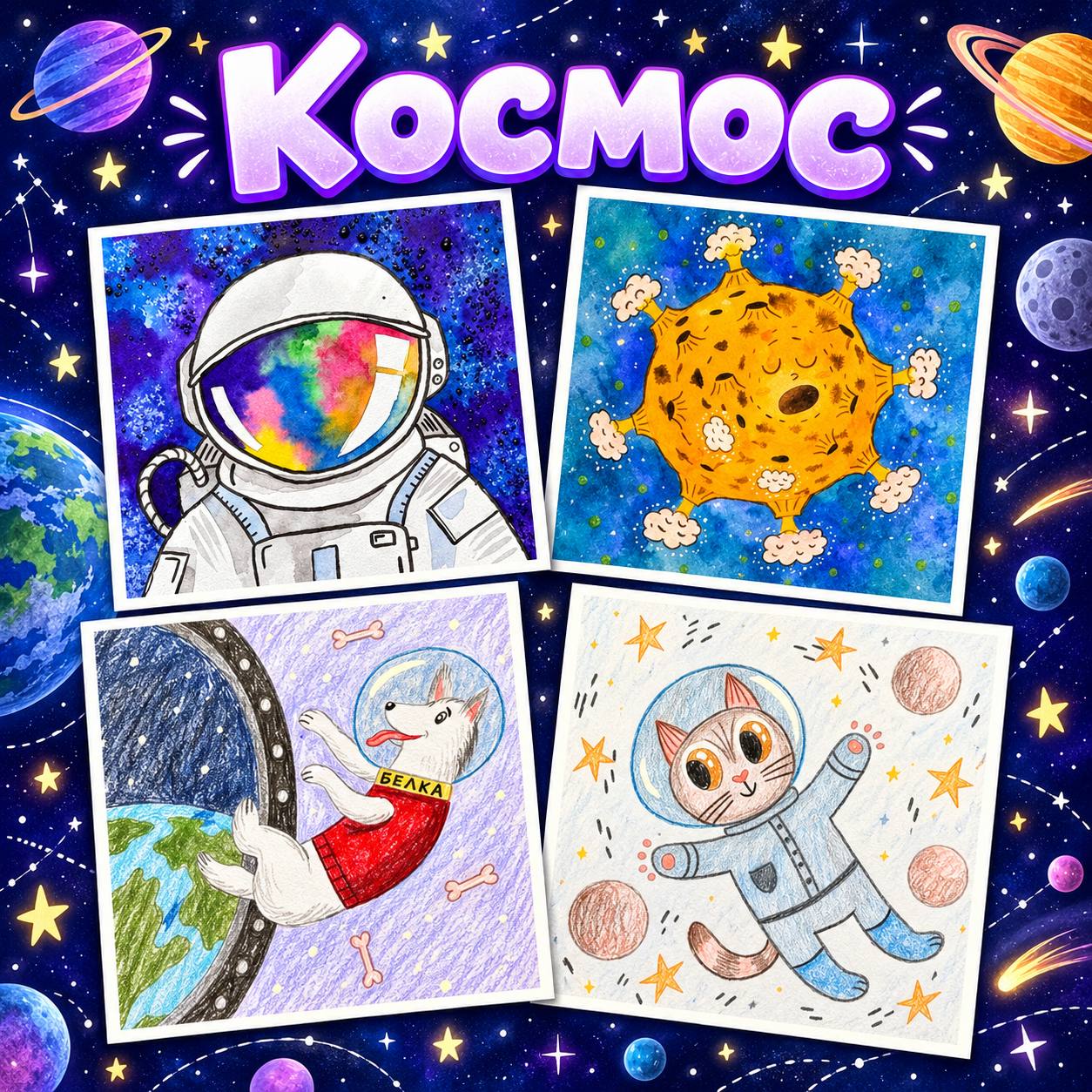 Обложка курса Космос