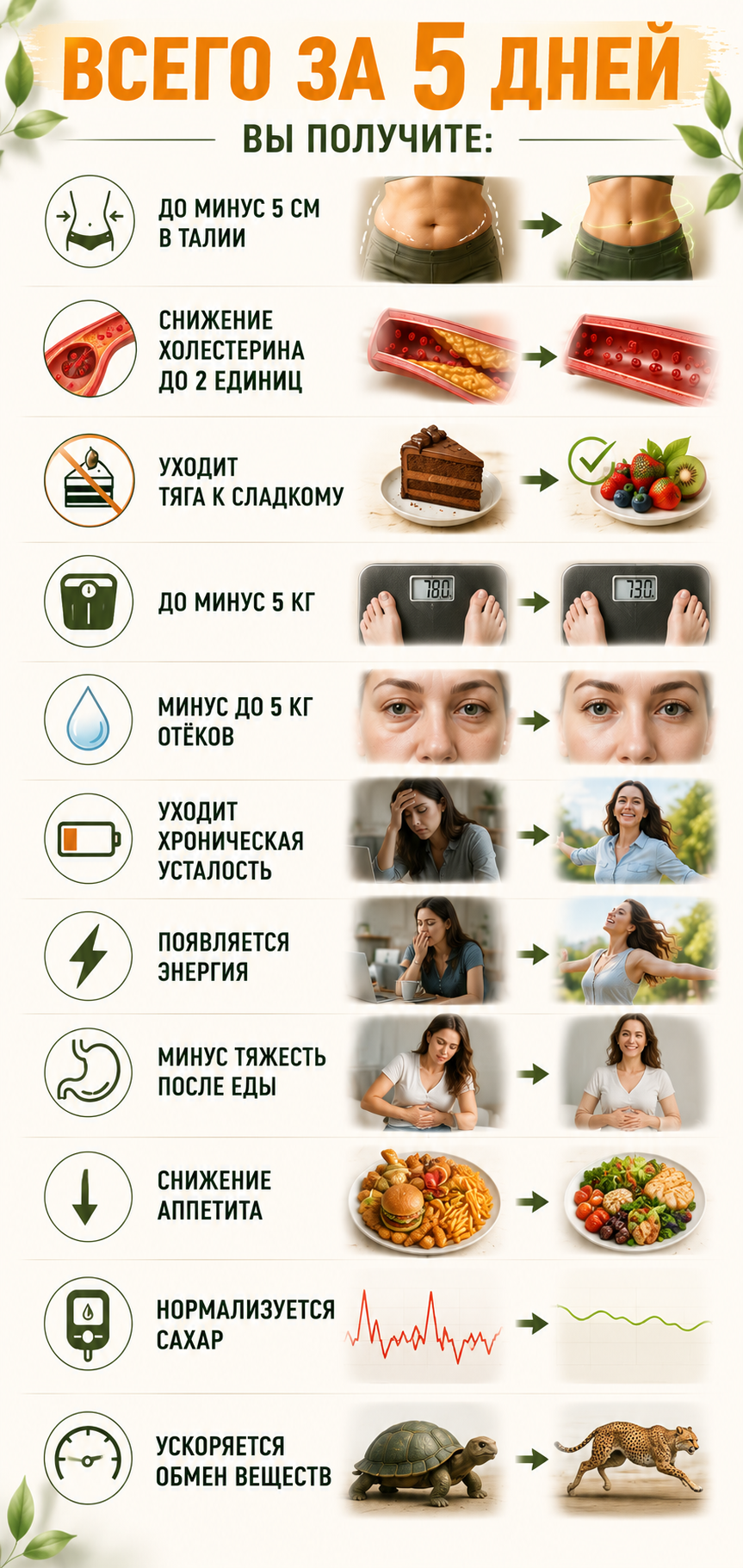 Что вы получите за 5 дней