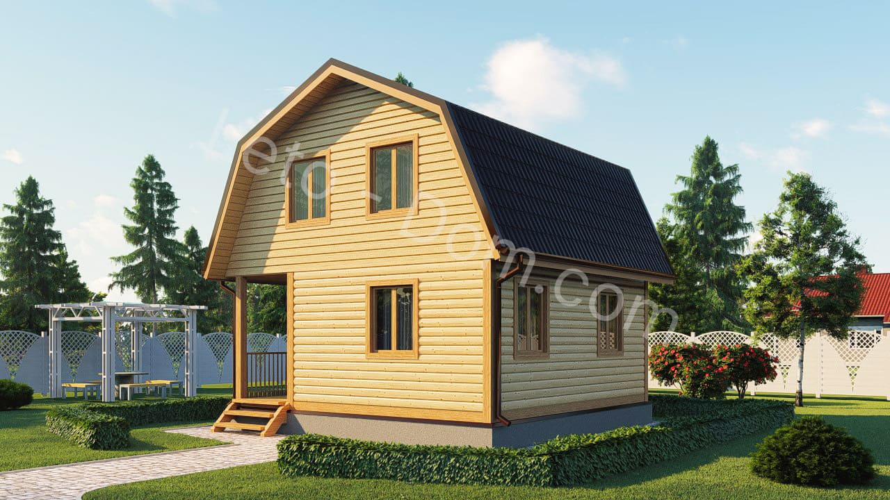 дом из бруса