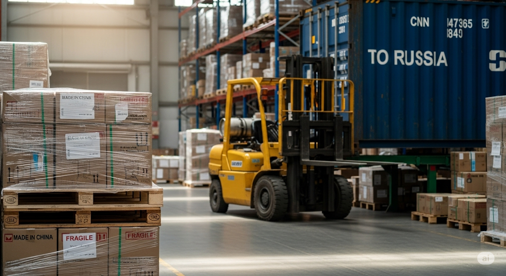 Палетная доставка из Китая