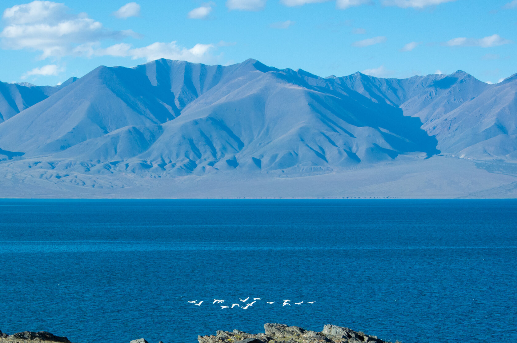 Котловина больших озер в Монголии. Lake Uureg, Mongolia. Котловина больших озер