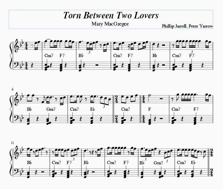 Torn Between Two Lovers