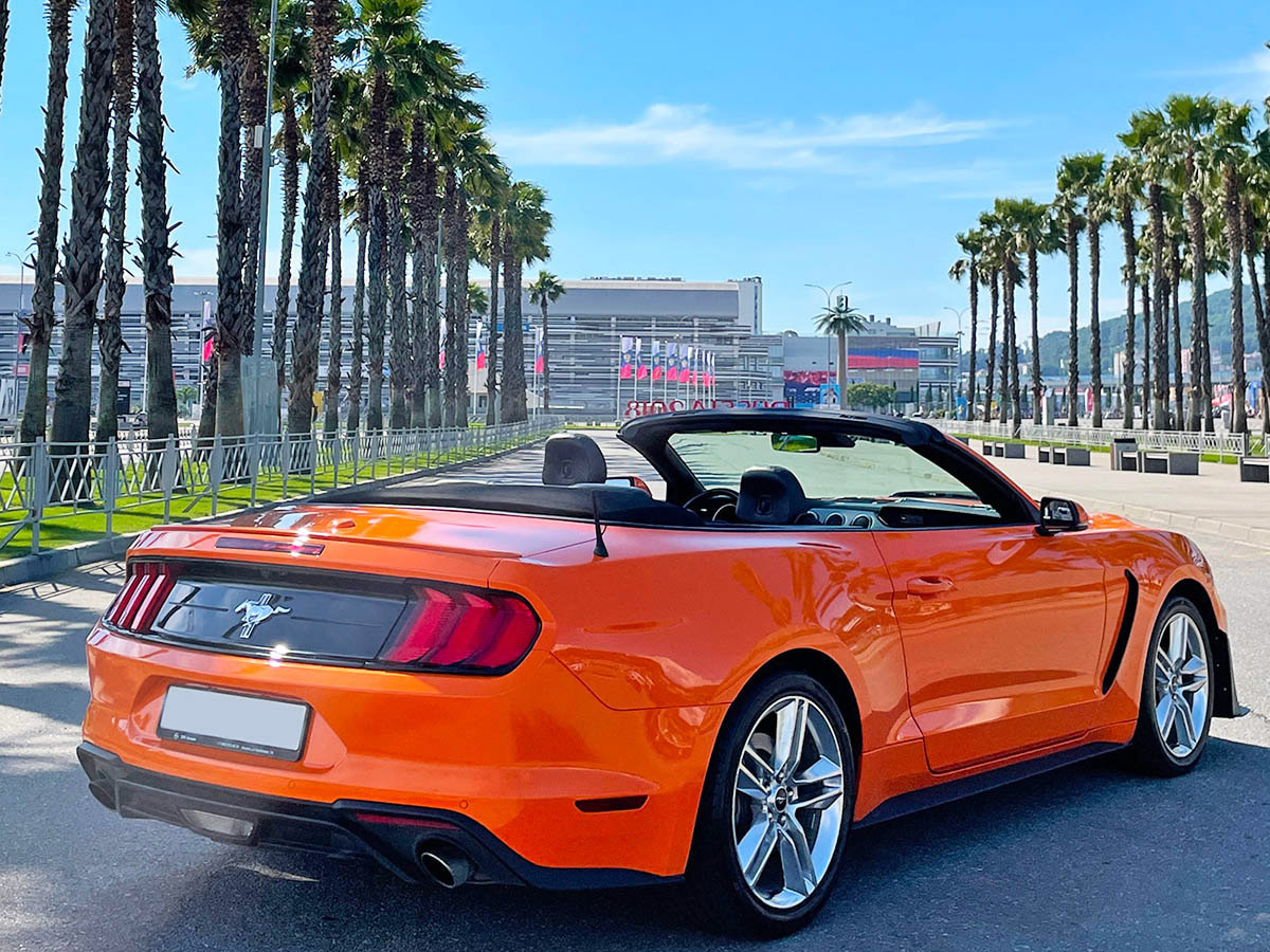 Аренда Ford Mustang в Сочи без Посредников по низким ценам - Top Cars Sochi