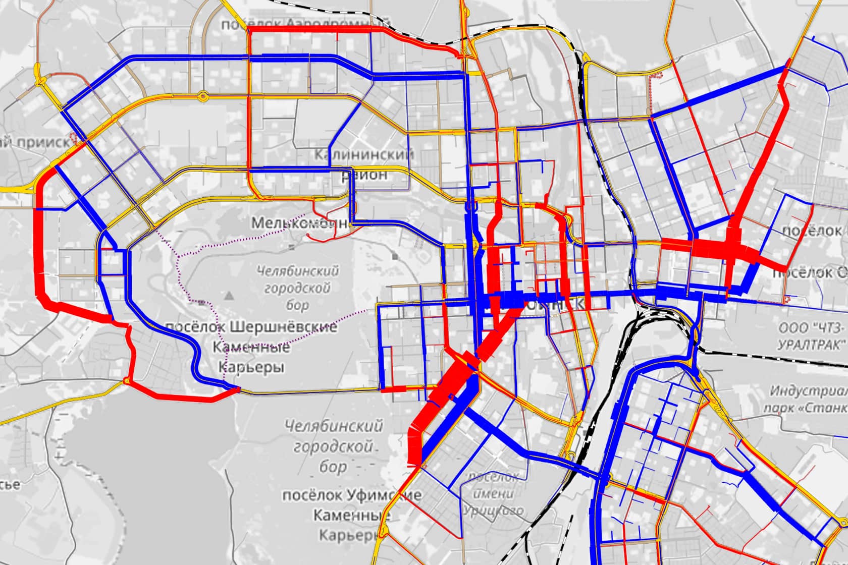 транспортное планирование города
