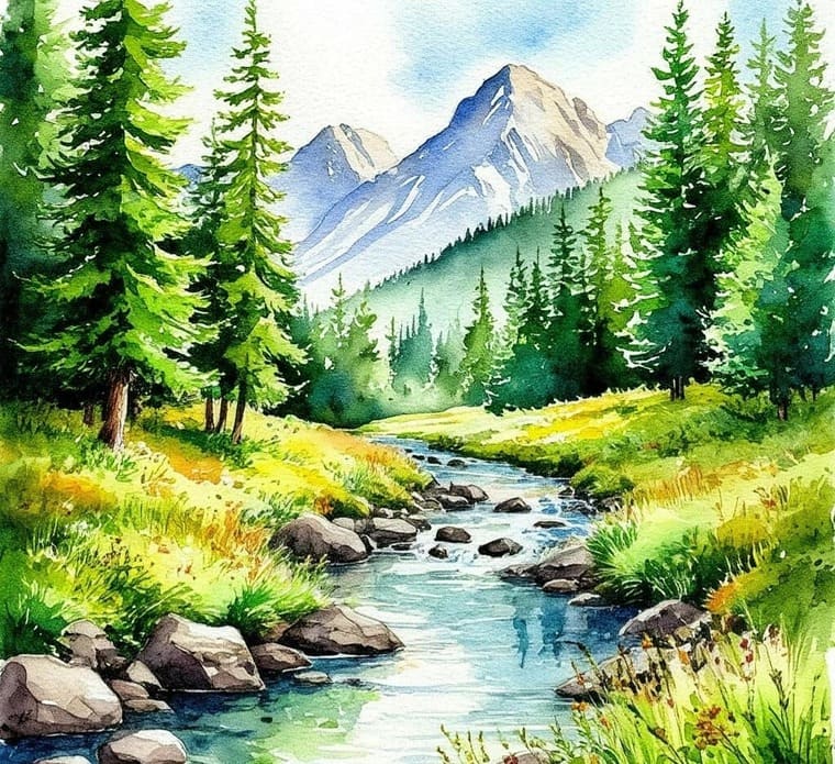 Как рисовать гуашью: цвет, форма и смелость мазка