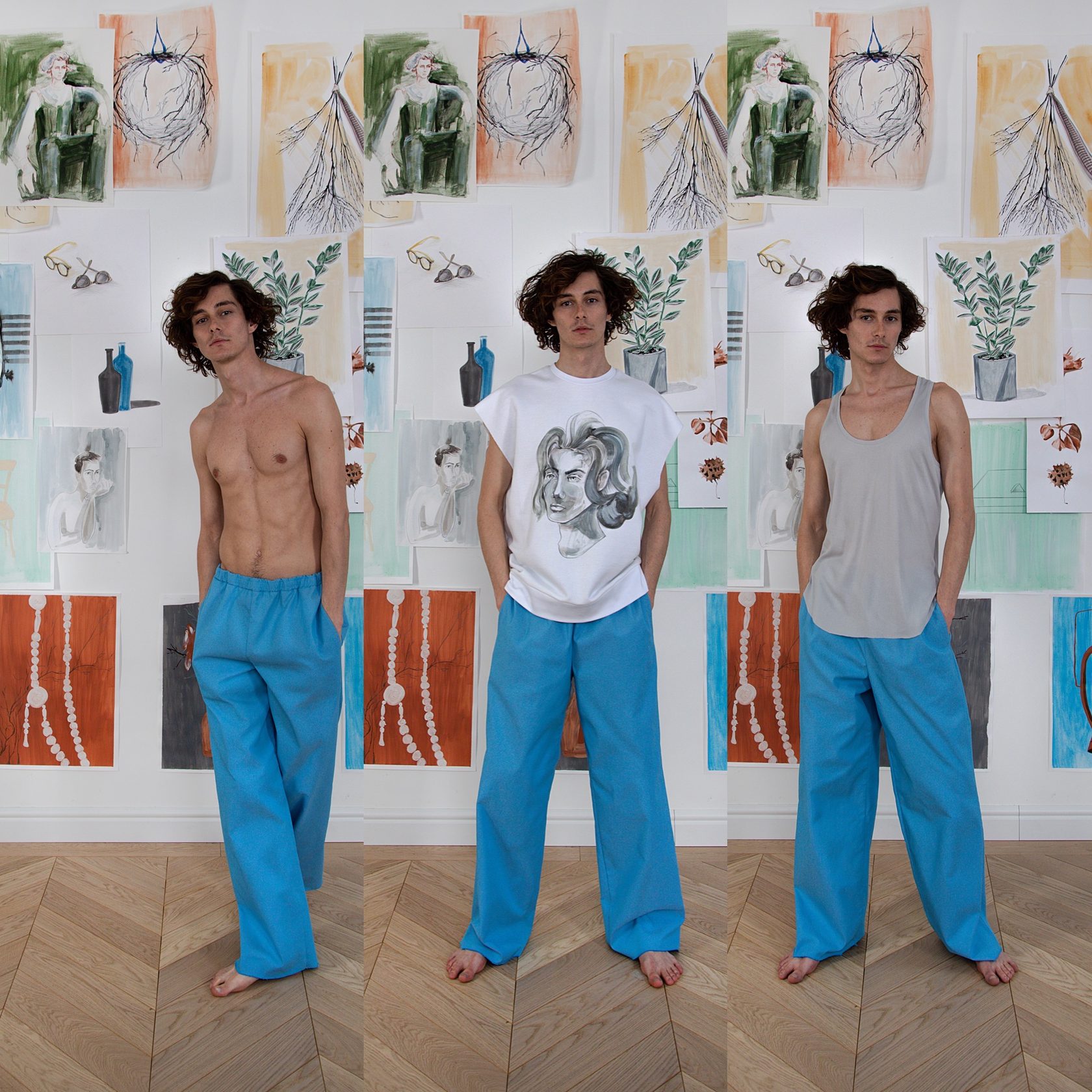 Летняя мужская одежда Леонида Алексеева