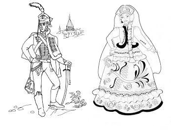 Рисунок в книгу Русские гусары г ~ Bonem | Артклуб Gallerix