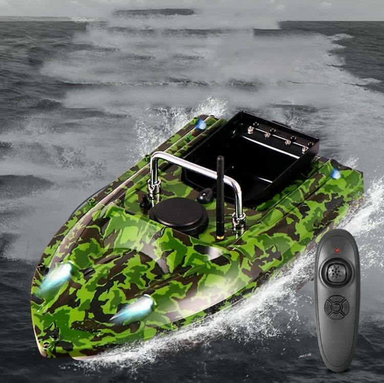 Прикормочный кораблик с эхолотом Tccicadas FX-118