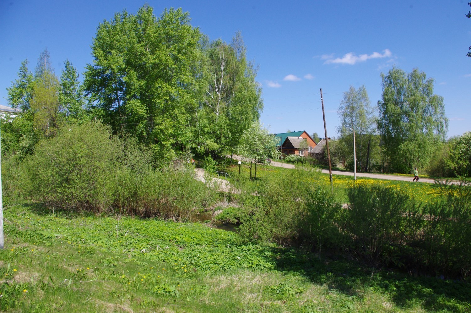 Территория у Шарканского районного Дома культуры