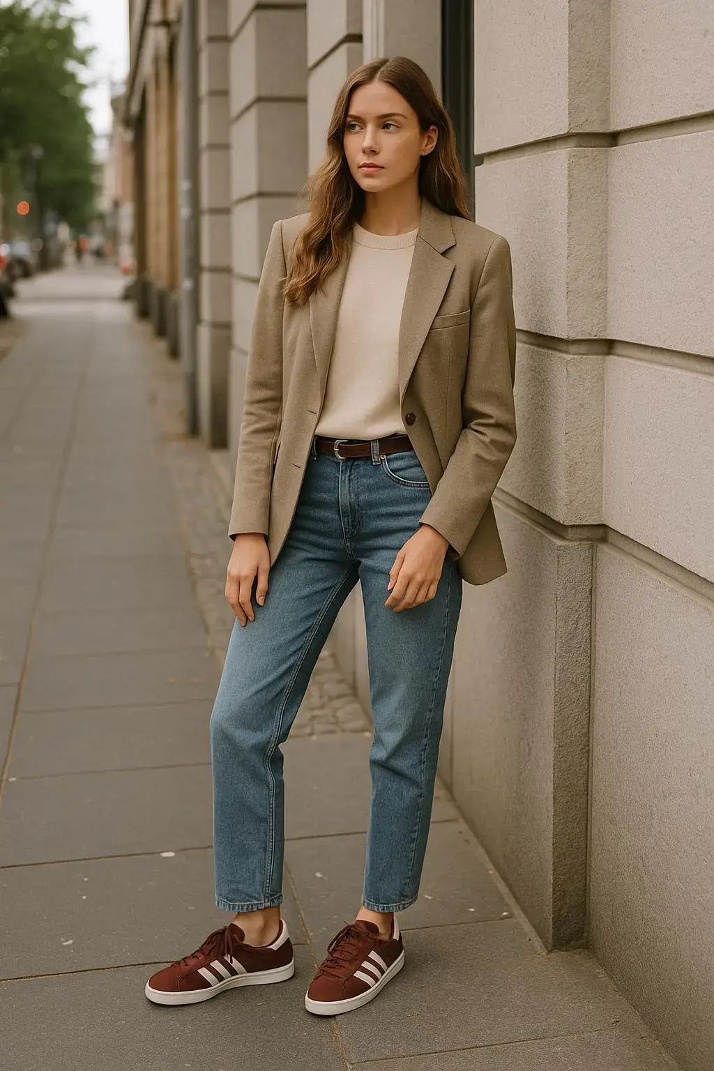 Adidas Campus с чем носить девушкам?