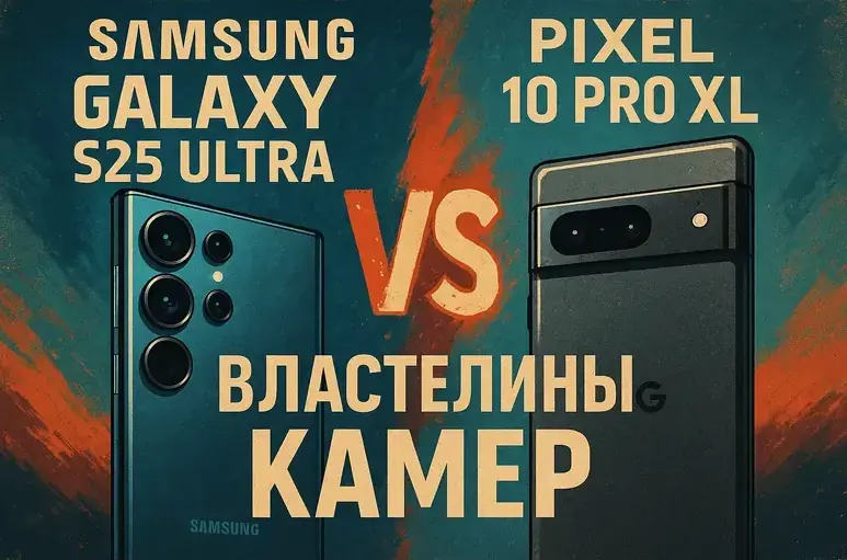 Битва титанов камер: Samsung Galaxy S25 Ultra с 200 МП против Google Pixel 10 Pro XL с ИИ