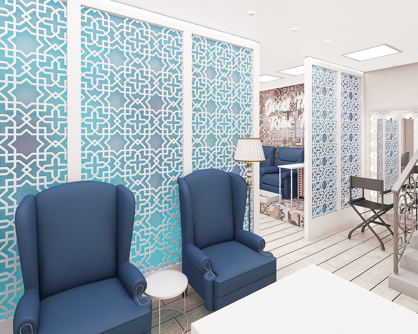 Фото 6. Дизайн салона красоты Esthetic Room 80м2