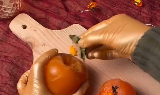 Приготовление смузи с хурмой и бананом: шаг 1