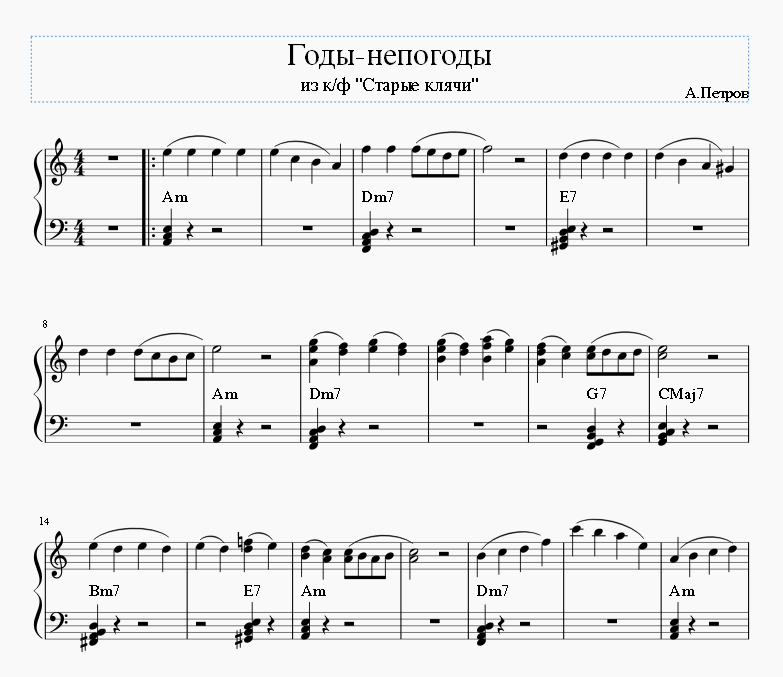 Годы-непогоды