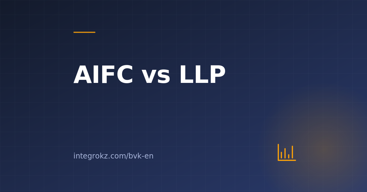 A structured comparison of AIFC and Kazakhstan LLP in 2026