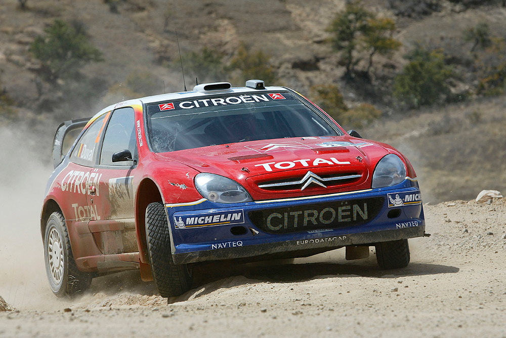 Франсуа Дюваль и Стефан Прево, Citroën Xsara WRC (972 DAM 78), ралли Мексика 2005
