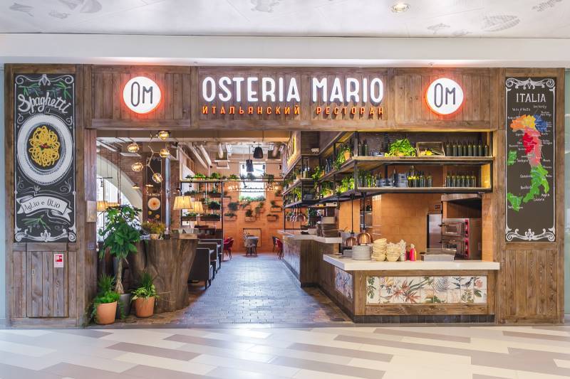 Osteria mario меню солярис