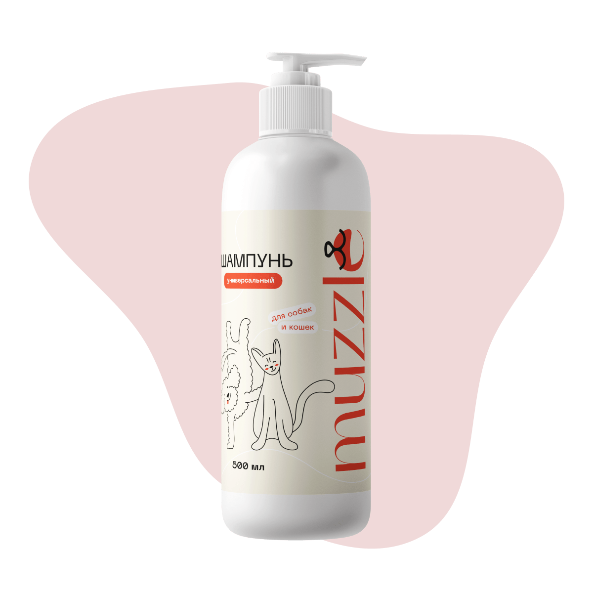 Шампунь-пенка для бесшерстных пород собак и кошек