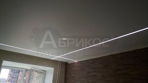 Одноуровневые натяжные потолки в Красноярске цены и фото в интерьере ...