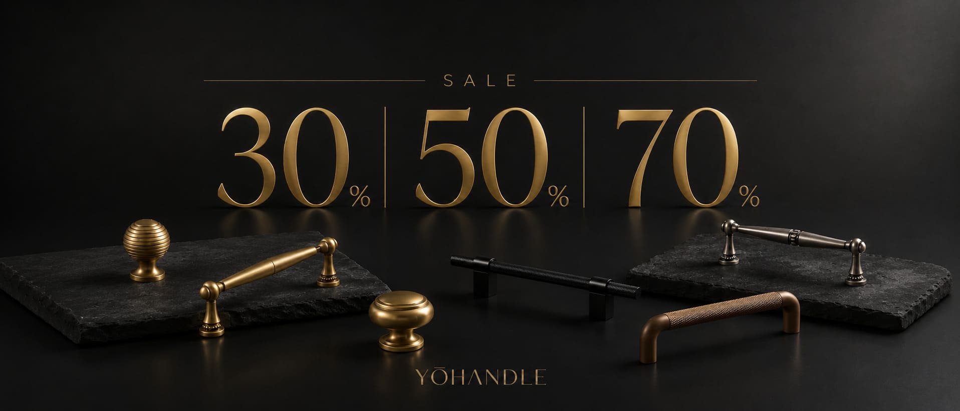 Скидки на мебельные ручки Yohandle