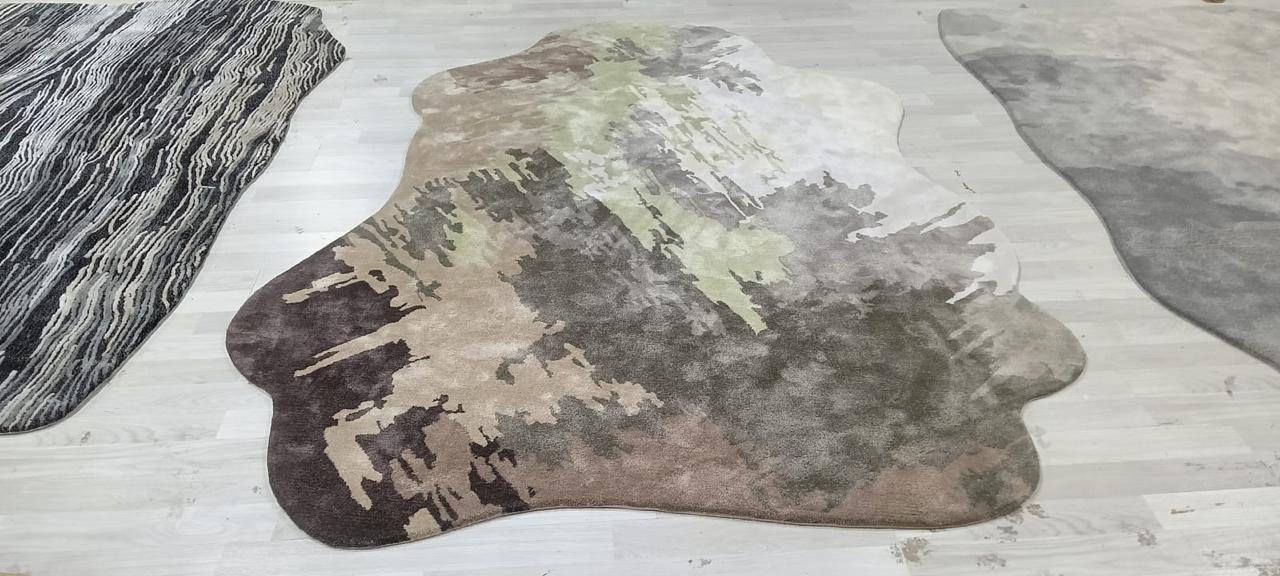 Finished custom rug fragment