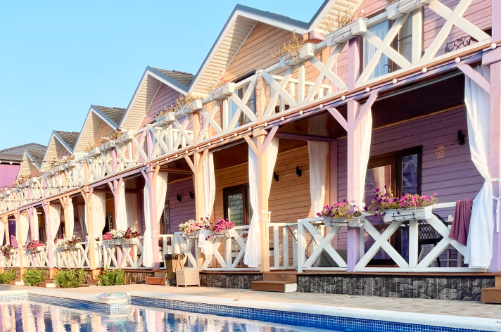 Анапа металлические дома веранда