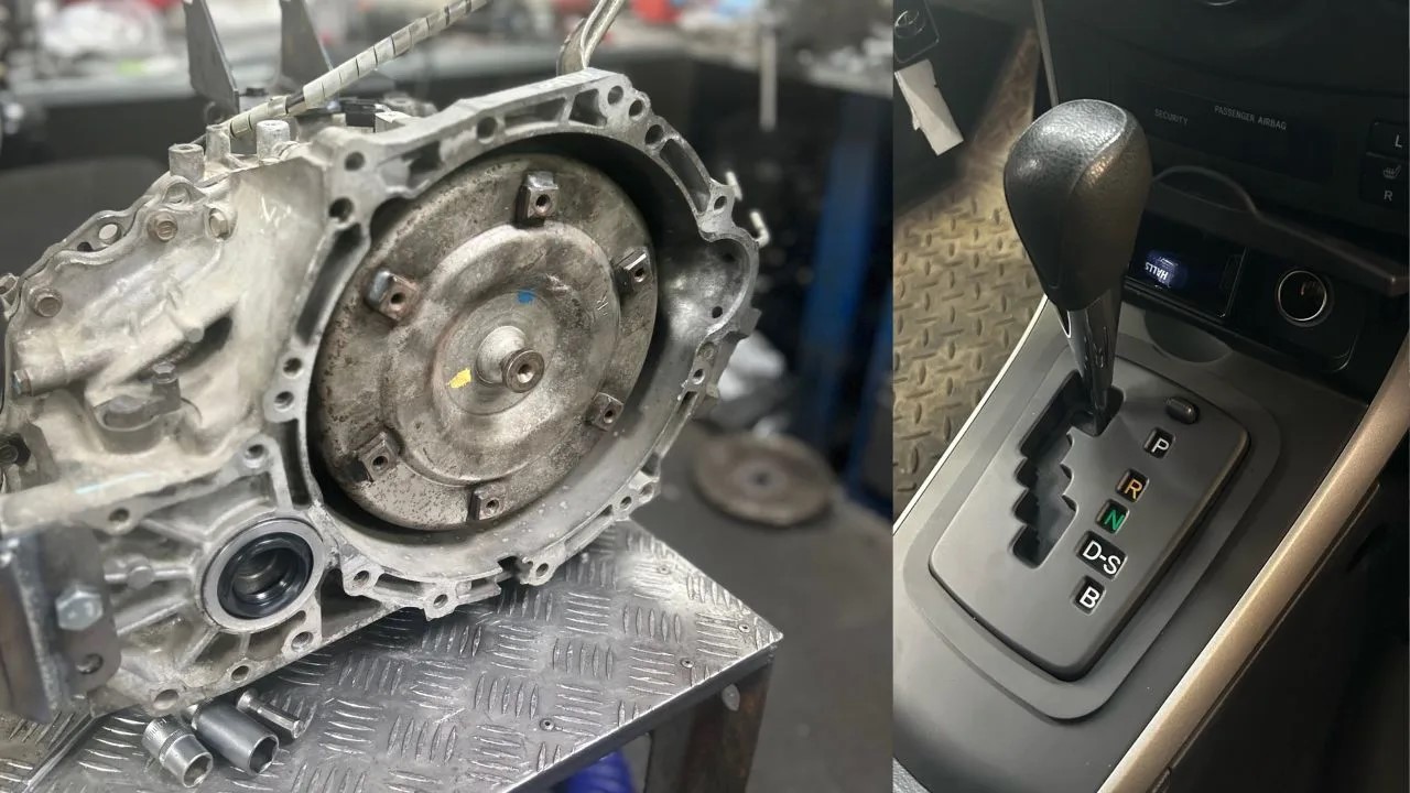 Замена вариатора CVT и РКПП на АКПП