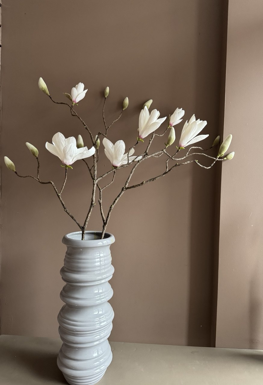 Букет магнолии ручной работы; подарок на восьмое марта