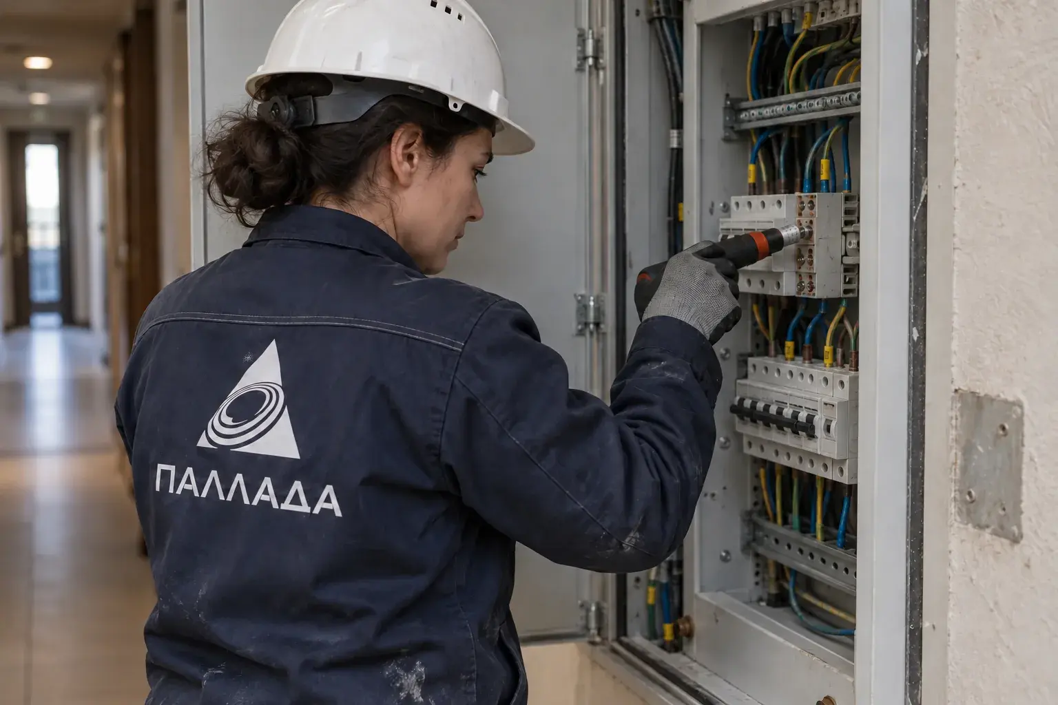 Диагностика нагрева контакта электрощита гостиницы в Адлере