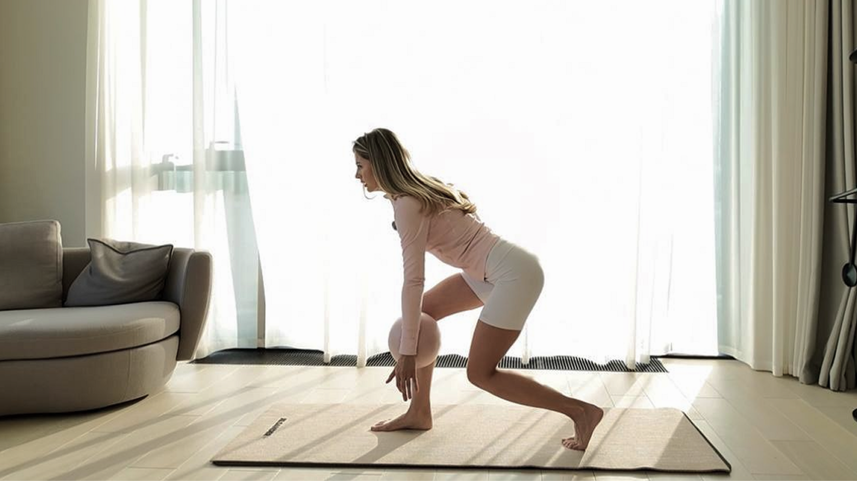 Mat Pilates: Подтянутые бёдра, ягодицы и талия с пилатес-мячом