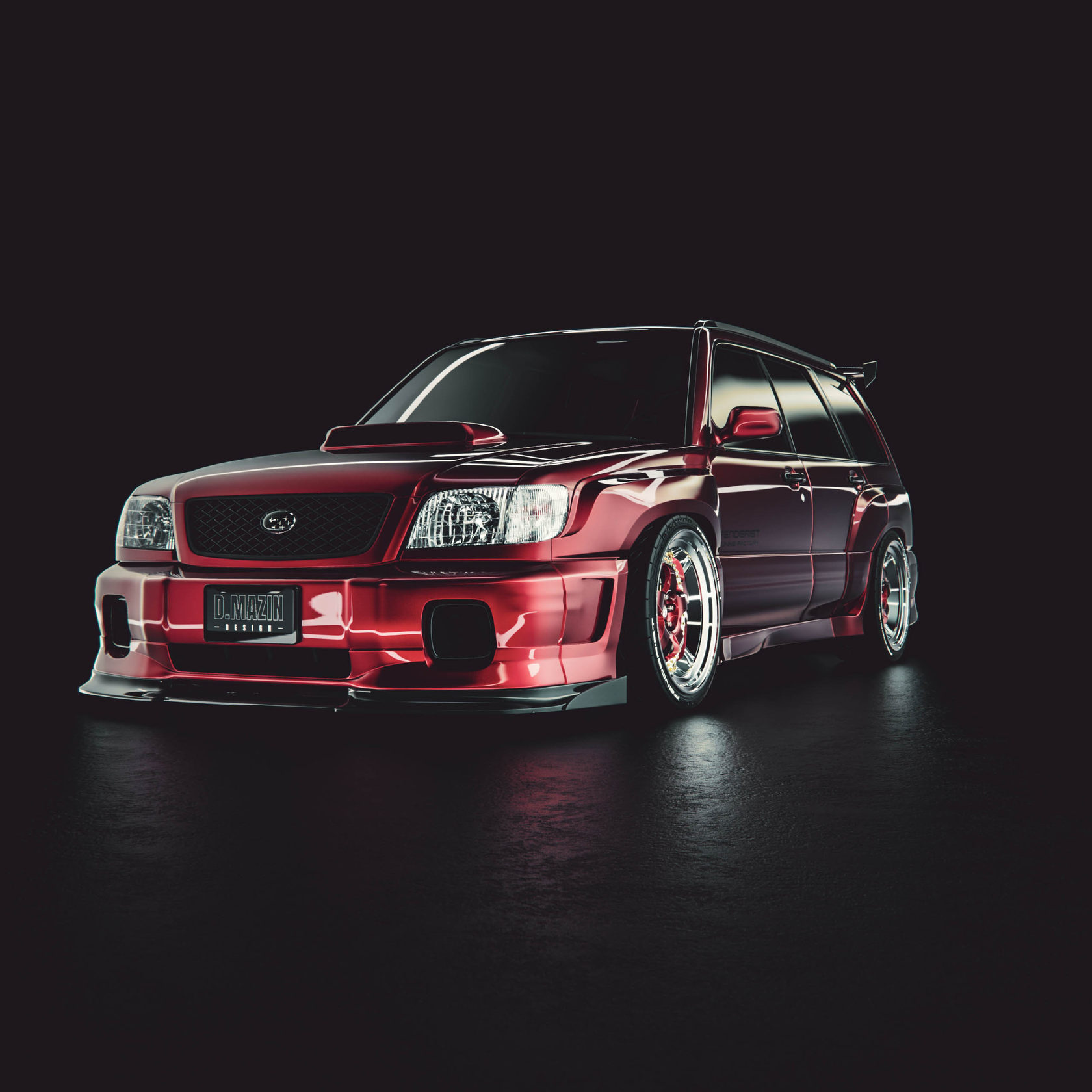 Subaru forester sf5 sti