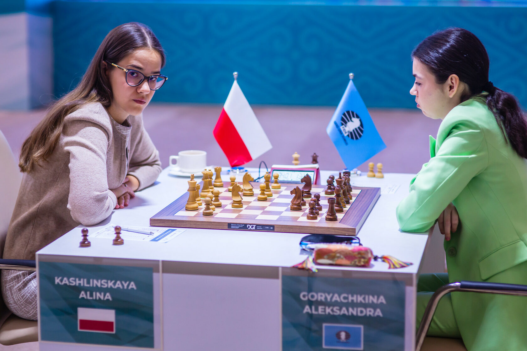 Aleksandra Goryachkina Is Among Leaders of World Rapid Women's Championship