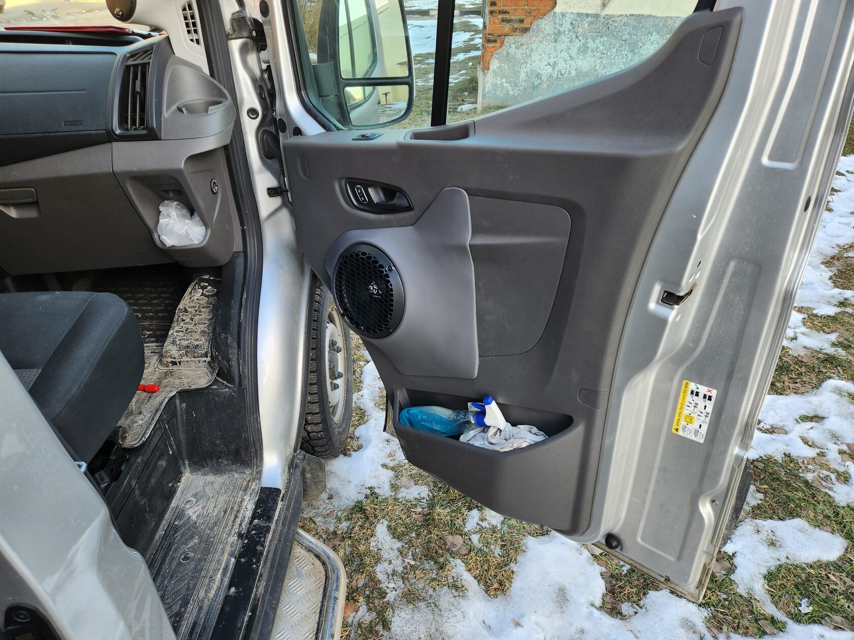 ford transit замена динамиков в дверях