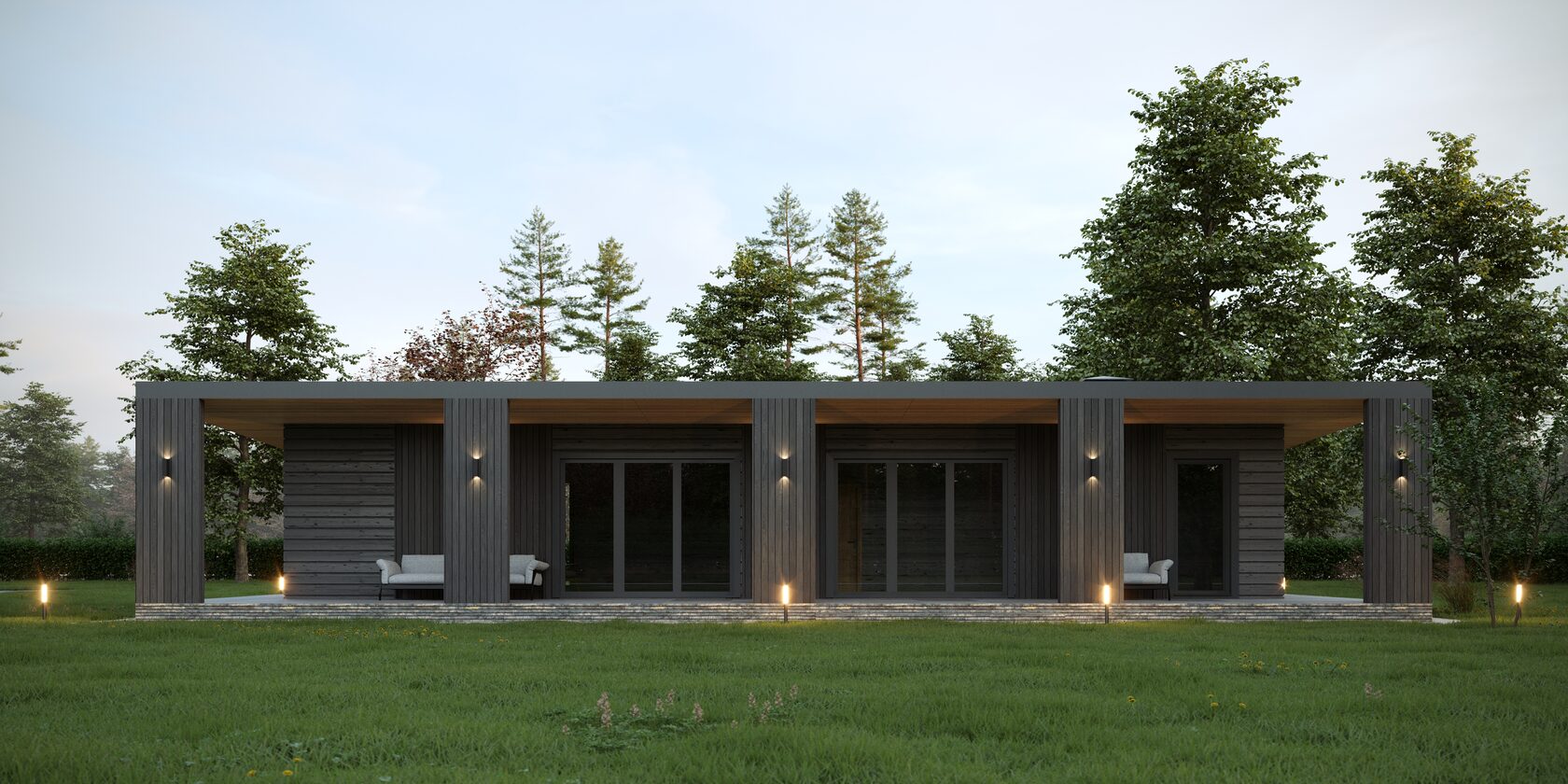 Каркасный дом в Армавире баня