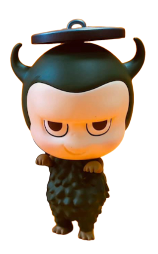 Labubu Carnaval Series Trash can Monster