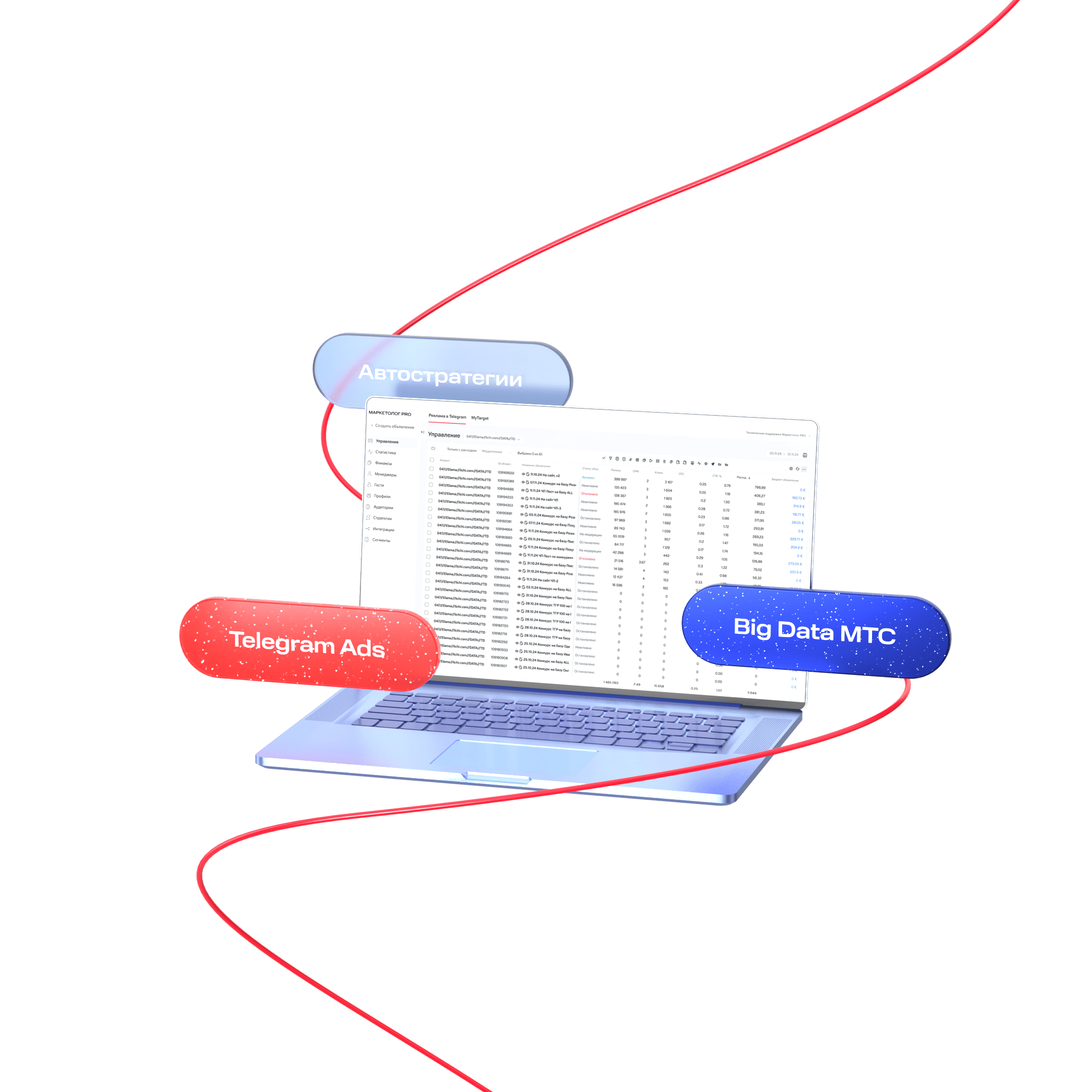 Реклама telegram ads