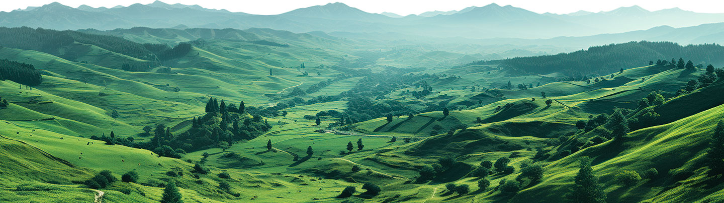 green coffee fields 
