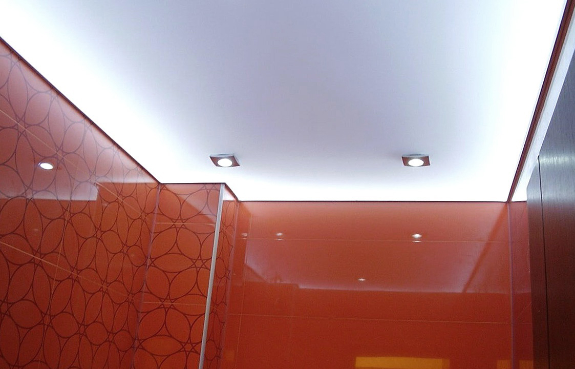 Световая ванна потолок