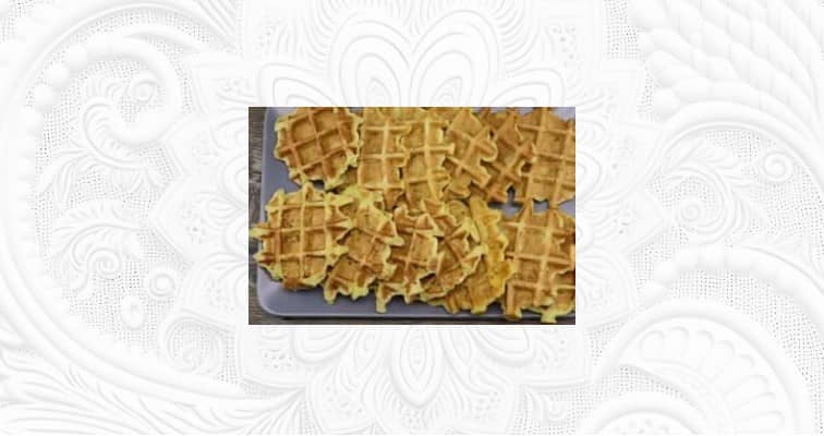 Приготовление кабачковых вафель в электровафельнице: шаг 8