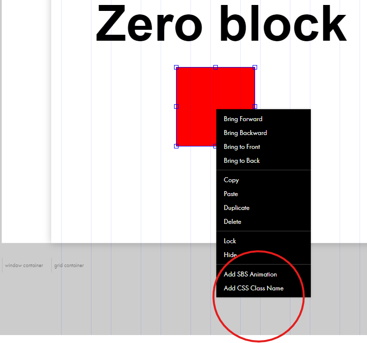Zero height. Zero height