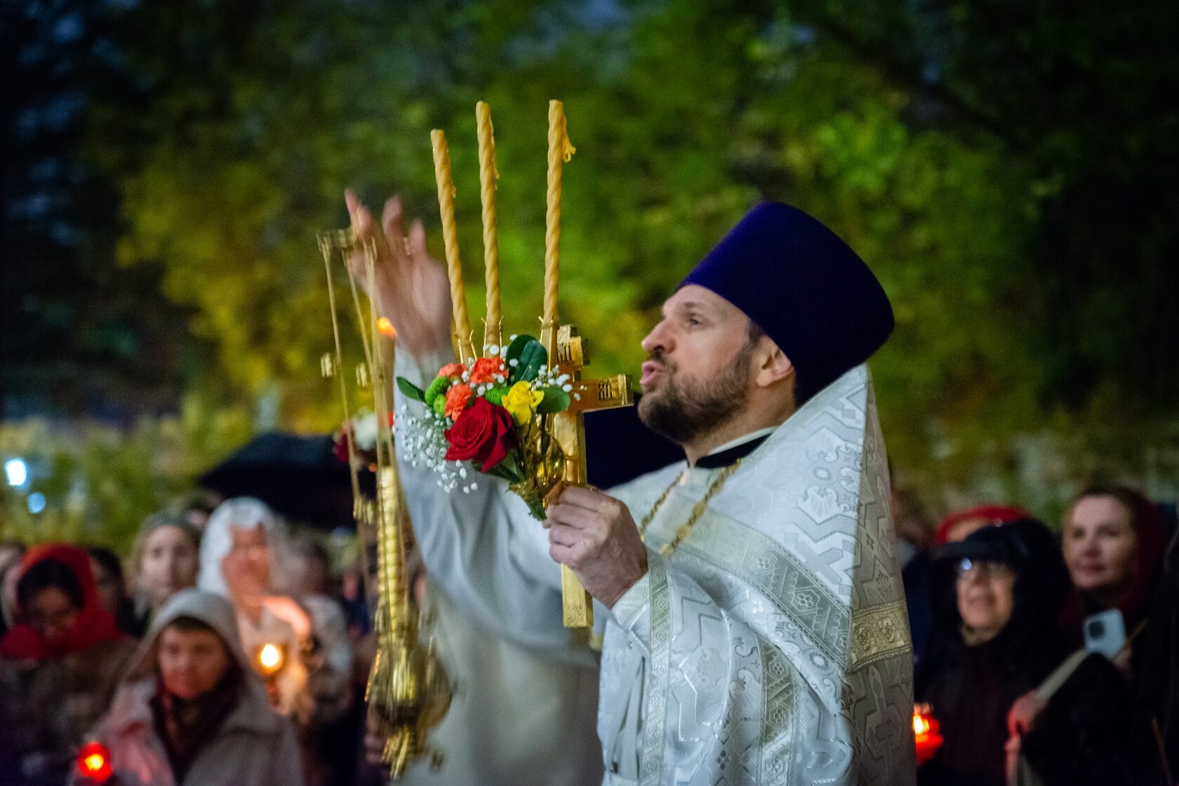 Светлая Пасхальная ночь в объективе Алёны Цветковой