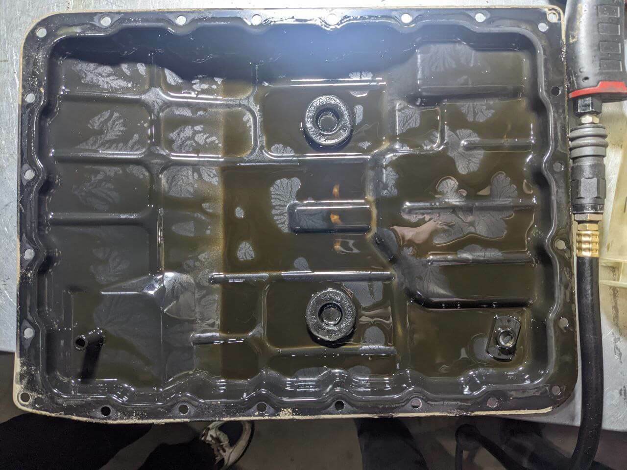 Состояние магнитов АКПП Infiniti