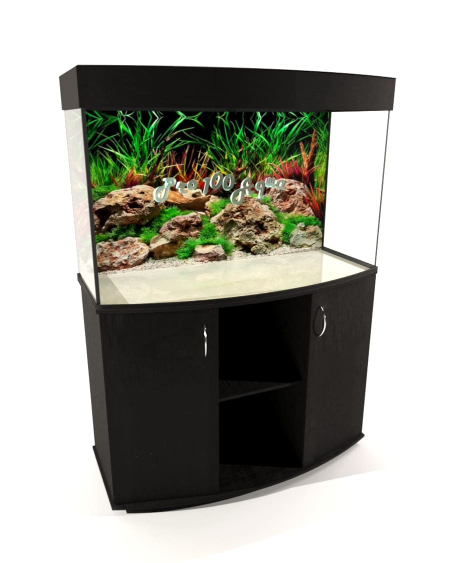 Аквариум панорамный 220 литров