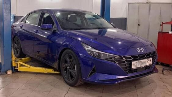 Hyundai Elantra в техцентре Акпп-Сервис