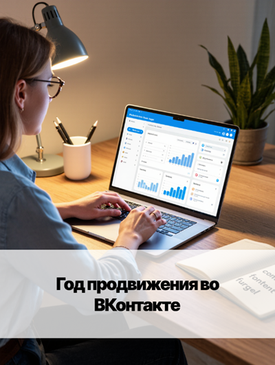 Результаты продвижения психолога в ВК за год