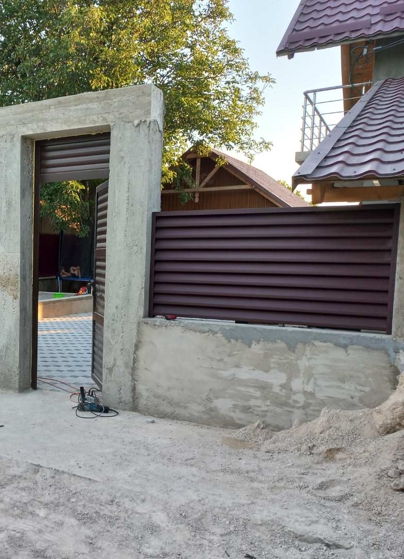 Жалюзийный забор, мун. Кишинев