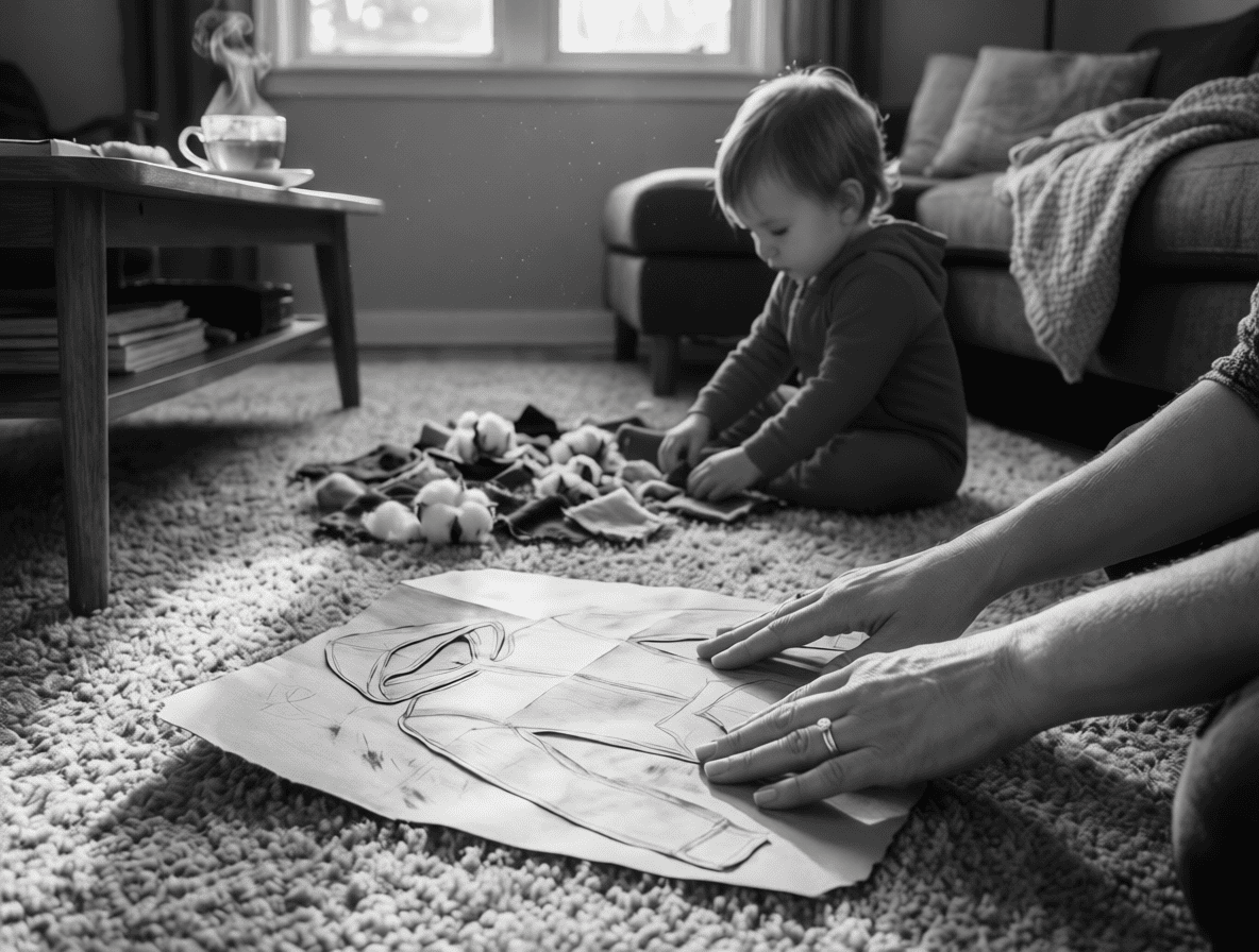 выкройка детской худи с капюшоном