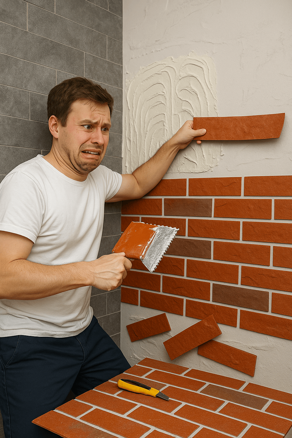 самостоятельная укладка гибкой плитки KORDEKO — советы и инструменты, Кишинёв