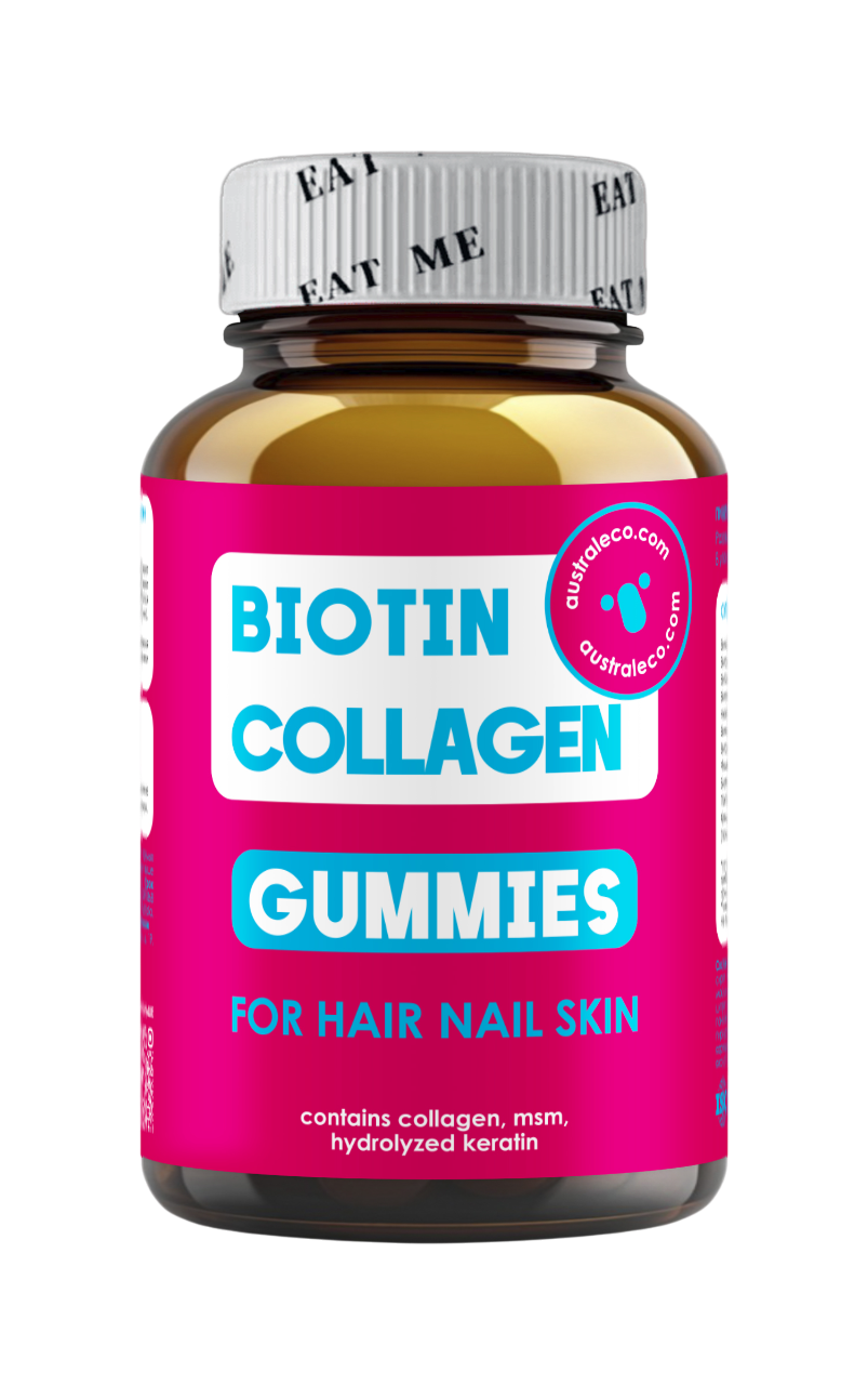 Австралеко — биотин коллаген гаммис / Australeco — biotin collagen gummies